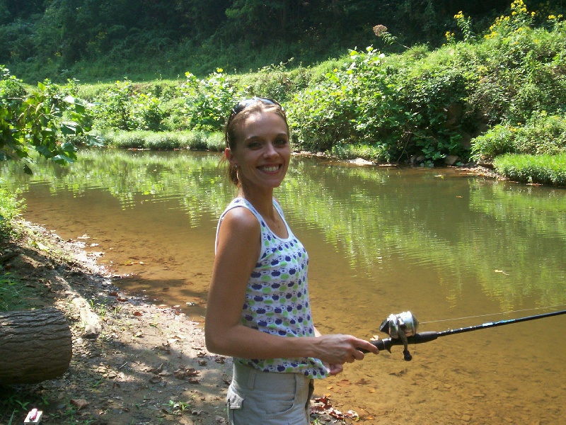 alicia goes fishing