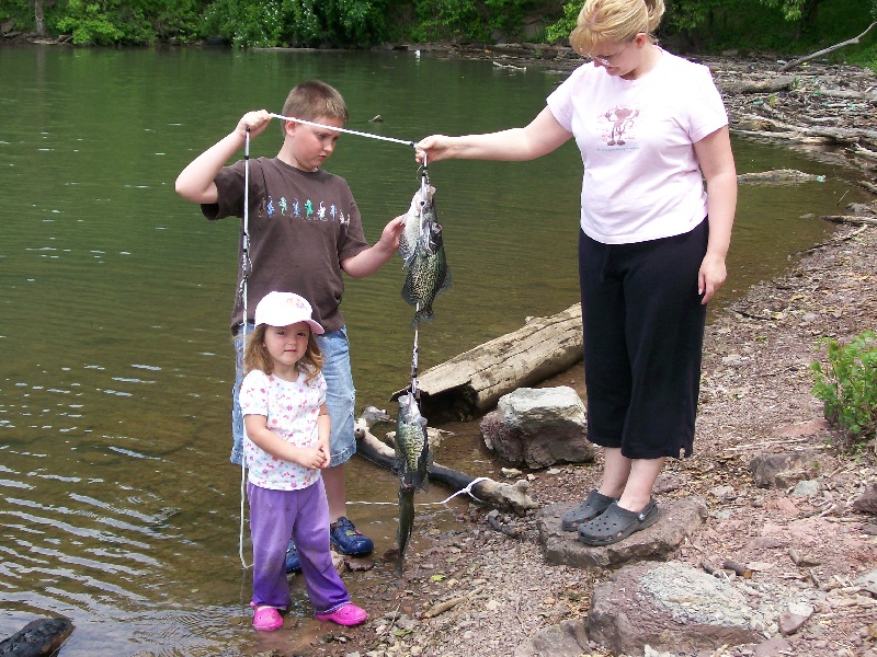 Crappie hole near Piney View